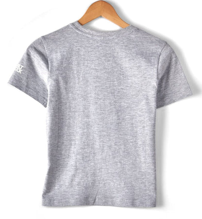 Saltrock Kids Wave Stripe Short Sleeve Tee - Grey