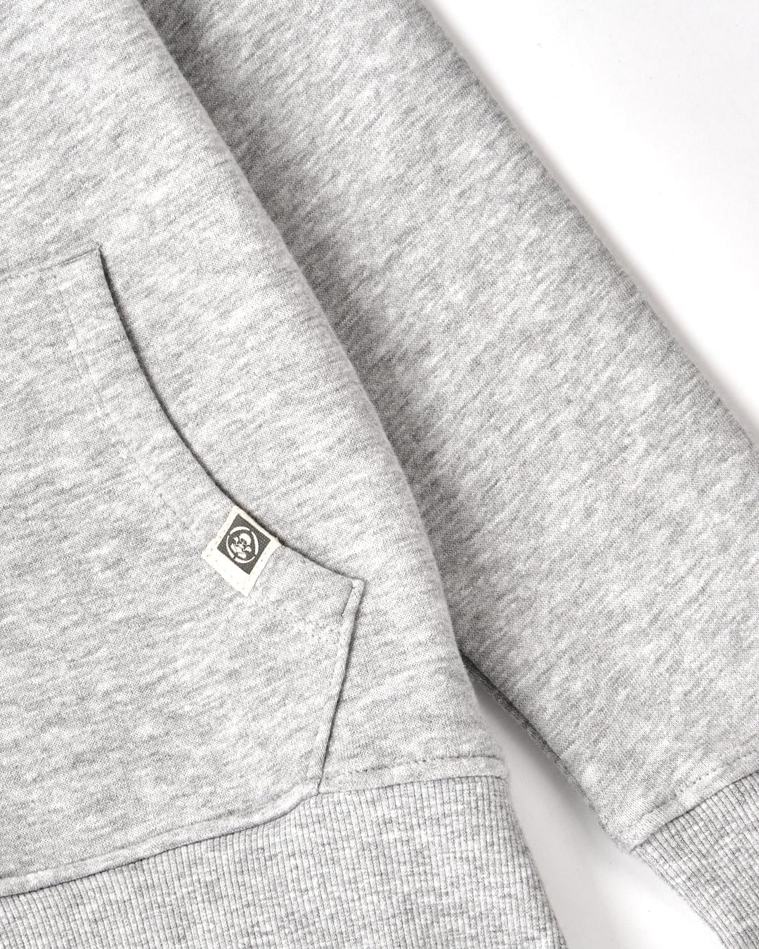 Saltrock Kids Tok Corp Zip Hoodie - Grey Marl