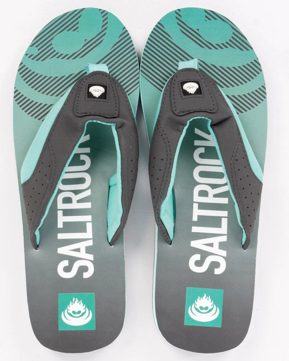 Saltrock Mens Bunker Flip Flops - Turquoise