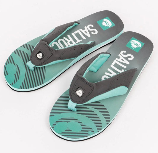 Saltrock Mens Bunker Flip Flops - Turquoise