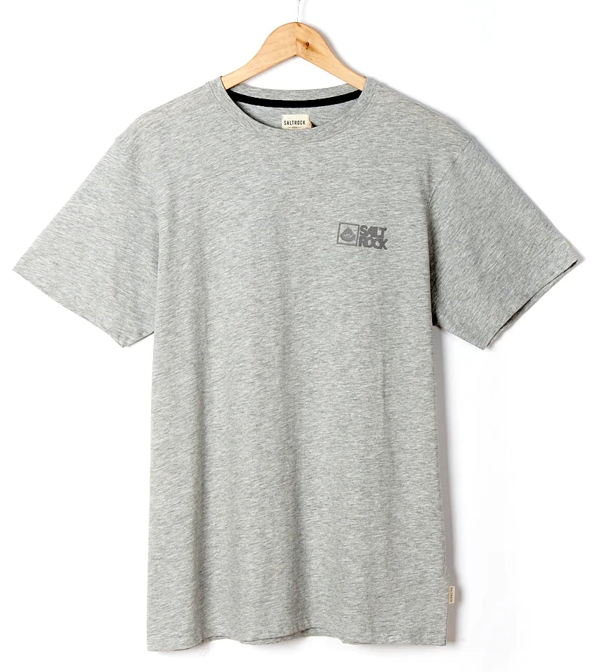 Saltrock Mens Corp 20 Tee - Grey Marl