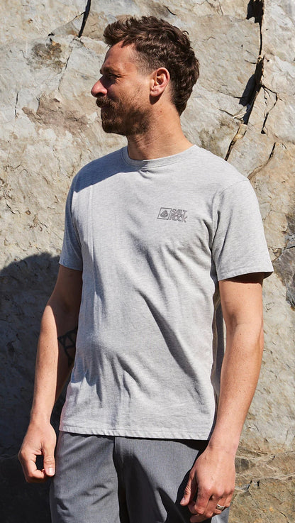 Saltrock Mens Corp 20 Tee - Grey Marl