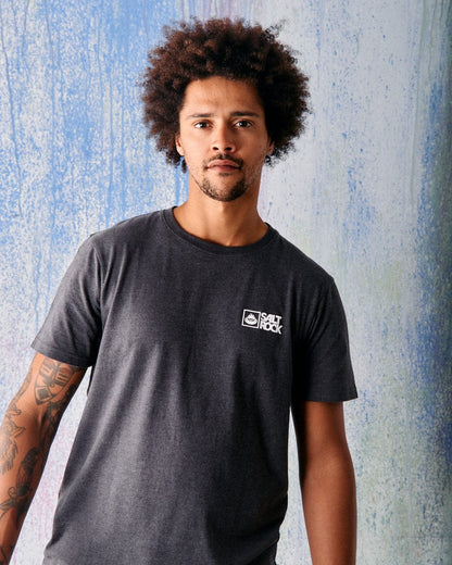 Saltrock Mens Original Short Sleeve T-Shirt - Dark Grey
