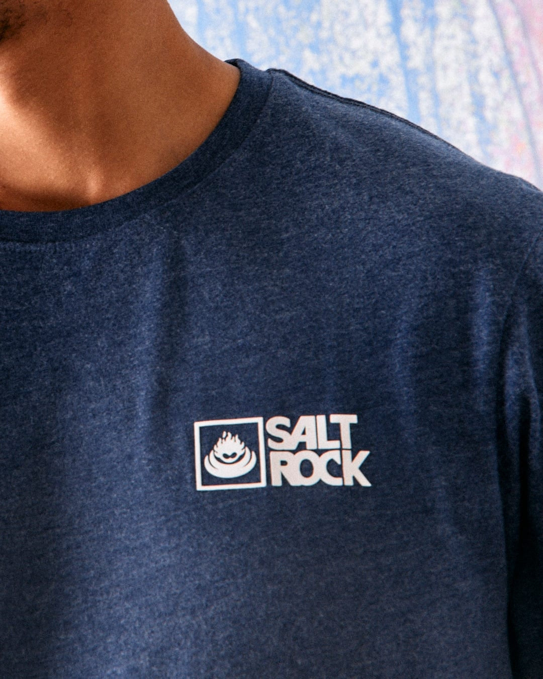 Saltrock Mens Original Short Sleeve T-Shirt - Blue Marl
