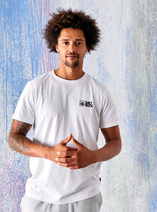 Saltrock Mens Original Short Sleeve T-Shirt - White