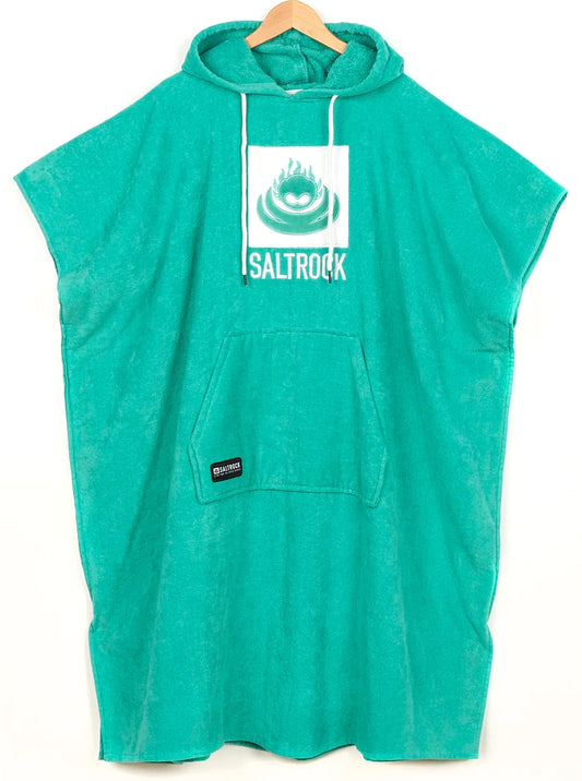 Saltrock Adults Corp Changing Towel Robe - Turquoise