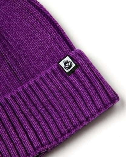 Saltrock Acid Wash Maine Beanie - Purple