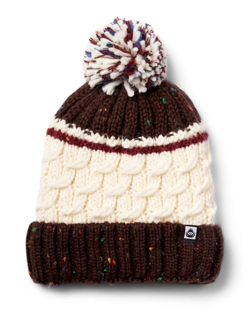 Saltrock Tiree Bobble Hat - Brown