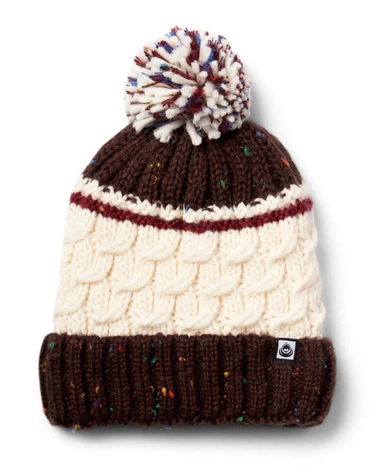 Saltrock Tiree Bobble Hat - Brown