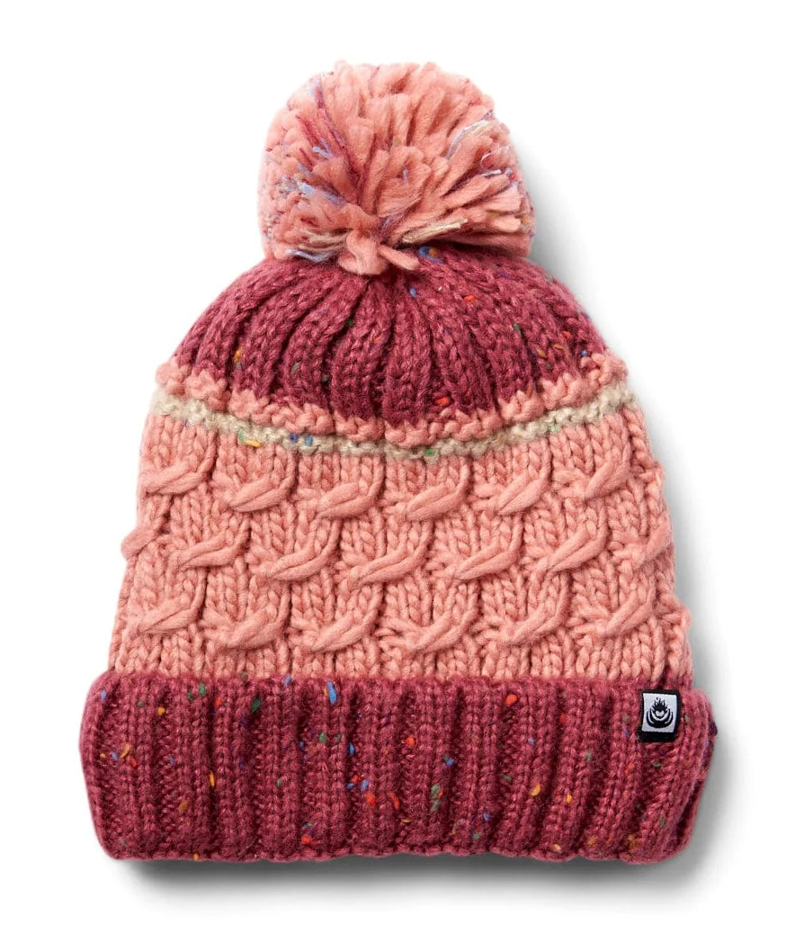 Saltrock Tiree Bobble Hat - Pink