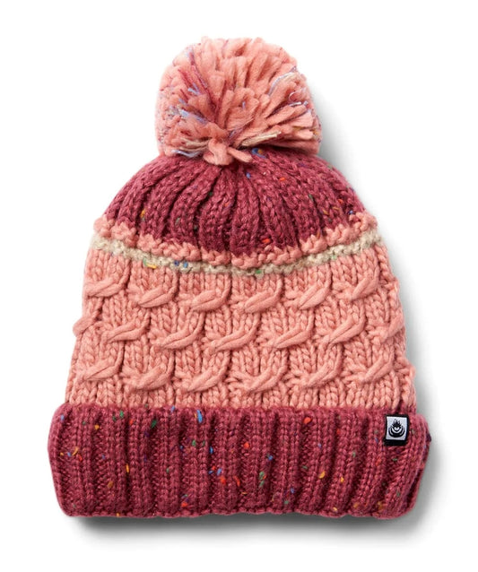 Saltrock Tiree Bobble Hat - Pink