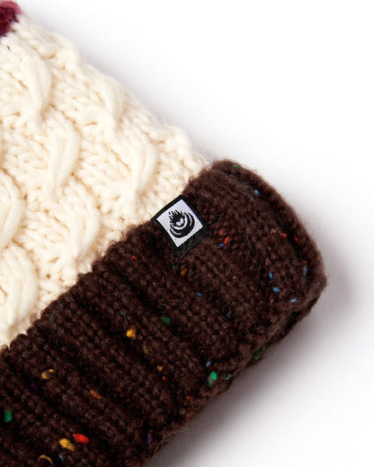 Saltrock Tiree Bobble Hat - Brown
