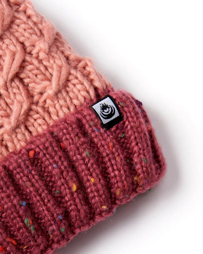 Saltrock Tiree Bobble Hat - Pink