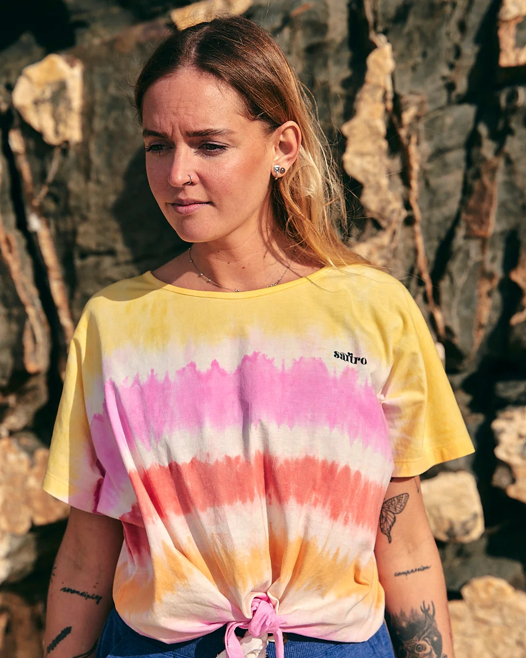 Tie dye discount tops womens