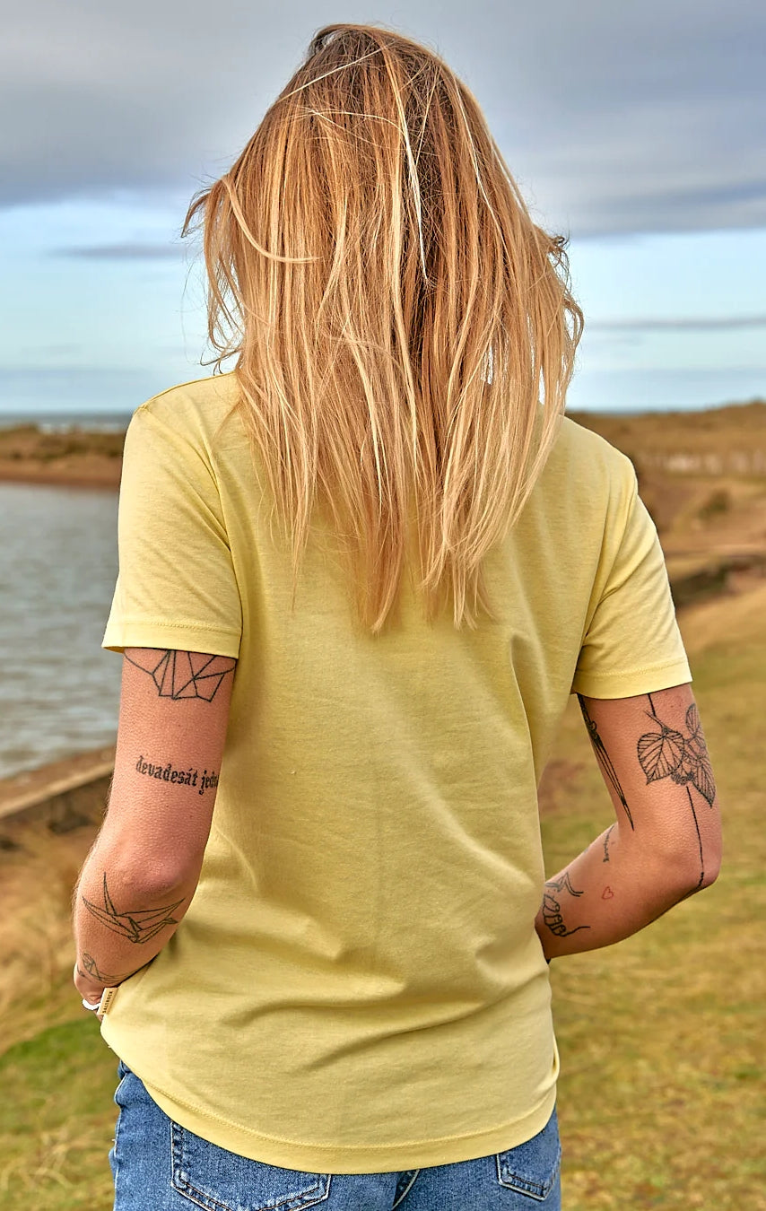 Saltrock Womens Velator Short Sleeve Tee - Light Yellow
