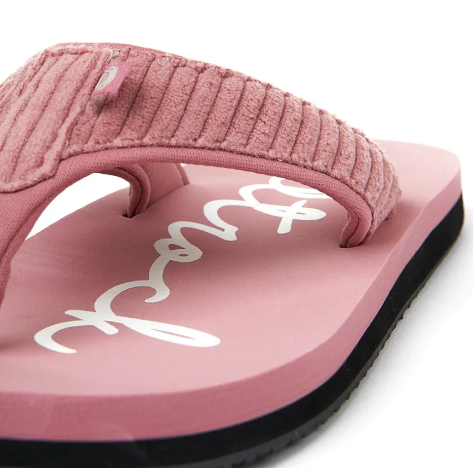 Saltrock Womens Laguna Cord Flip Flops - Mid Pink
