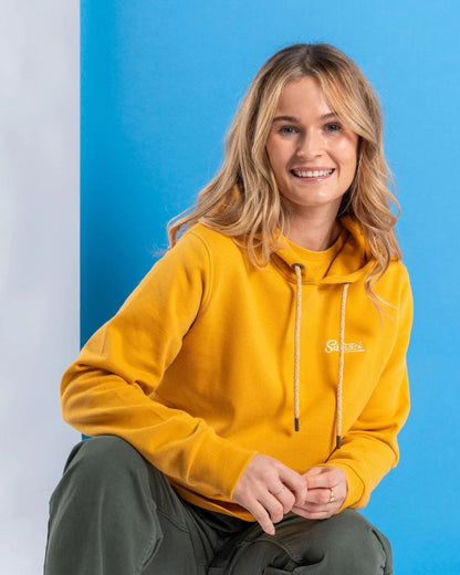 Saltrock Womens Petra Pop Hoodie - Gold