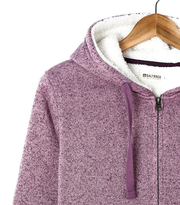 Faux fur lined hoodie womens 2025