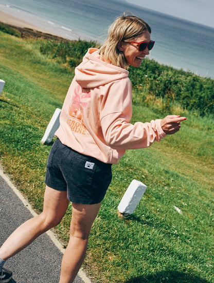 Saltrock Womens Sunshine Pop Hoodie - Peach