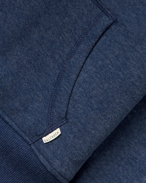 Saltrock Womens Velator Borg Lined Hoodie - Blue