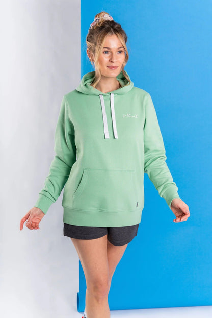 Saltrock Womens Velator Pop Hoodie - Light Green