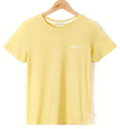 Saltrock Womens Velator Short Sleeve Tee - Light Yellow