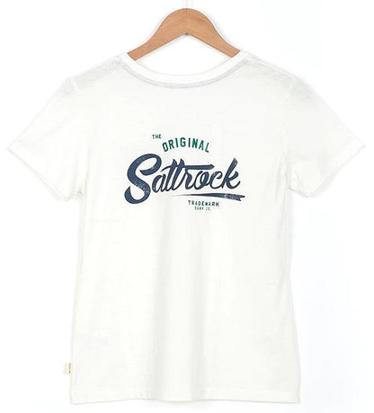 Saltrock Womens Trademark Short Sleeve Tee - White