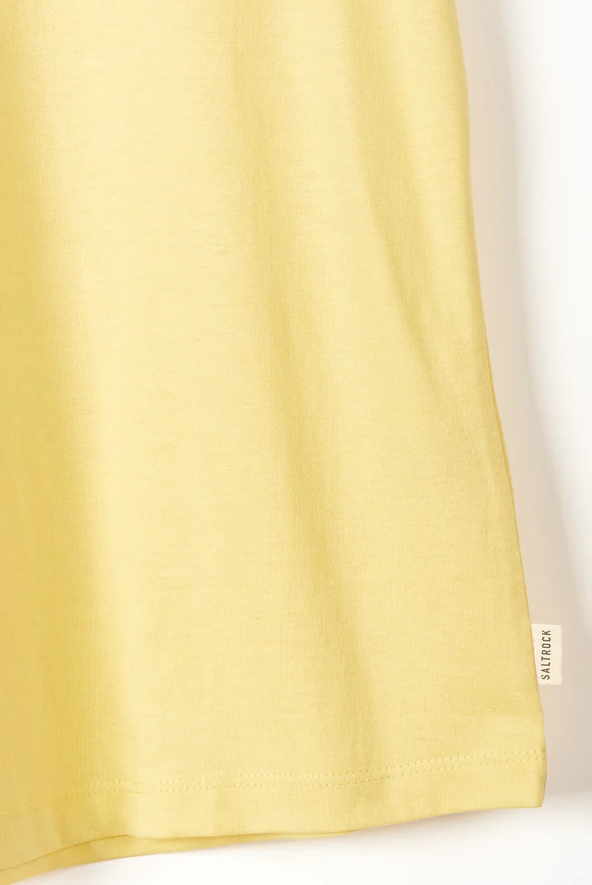Saltrock Womens Velator Short Sleeve Tee - Light Yellow