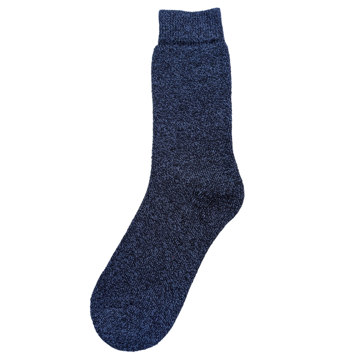 Blue womens Storm Ridge boot sock on a white background