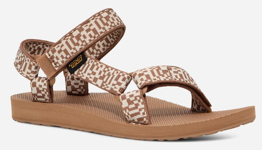 Teva women's Original Universal adjustable strap sandals in Radio Tigers Eye Brown.