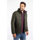Weird Fish Mens Crantock Lightweight Showerproof Padded Jacket - Anthracite