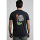 Weird Fish Mens Beer Offisher T-Shirt in Navy