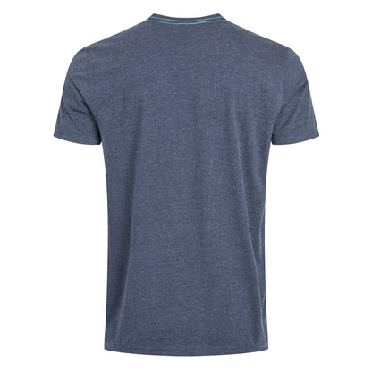 Weird Fish Mens Explorer Print T-Shirt Navy