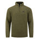 Weird Fish Mens Altwood 1/4 Zip Knitted Jumper - Winter Green