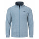 Weird Fish Mens Shires Full Zip Grid Fleece - Light Blue