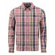 Weird Fish Mens Lando Long Sleeve Check Shirt - Crushed Berry