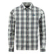Weird Fish Mens Lando Long Sleeve Check Shirt - Off White