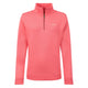 Weird Fish Womens Avery 1/4 Zip Sweatshirt - Flamingo Pink