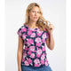 Weird Fish Womens Paw Paw T-Shirt - Fuchsia Punch Pink