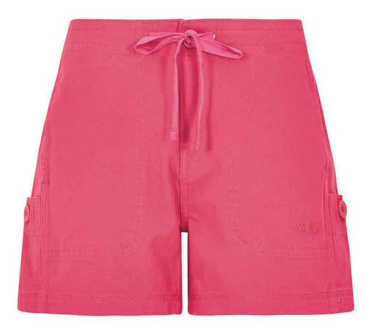Weird Fish women's Willoughby Summer shorts in Hot Pink.