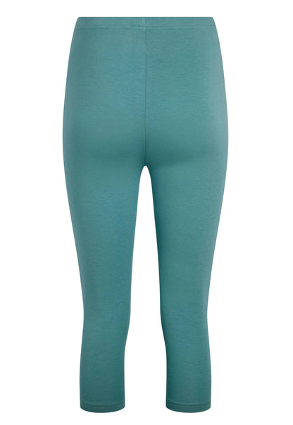 Weird Fish Womens Blondie Cropped Leggings - Mineral Blue
