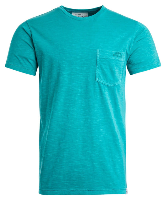 Weird Fish Mens Irvine Pocket Tee - Viridis Green