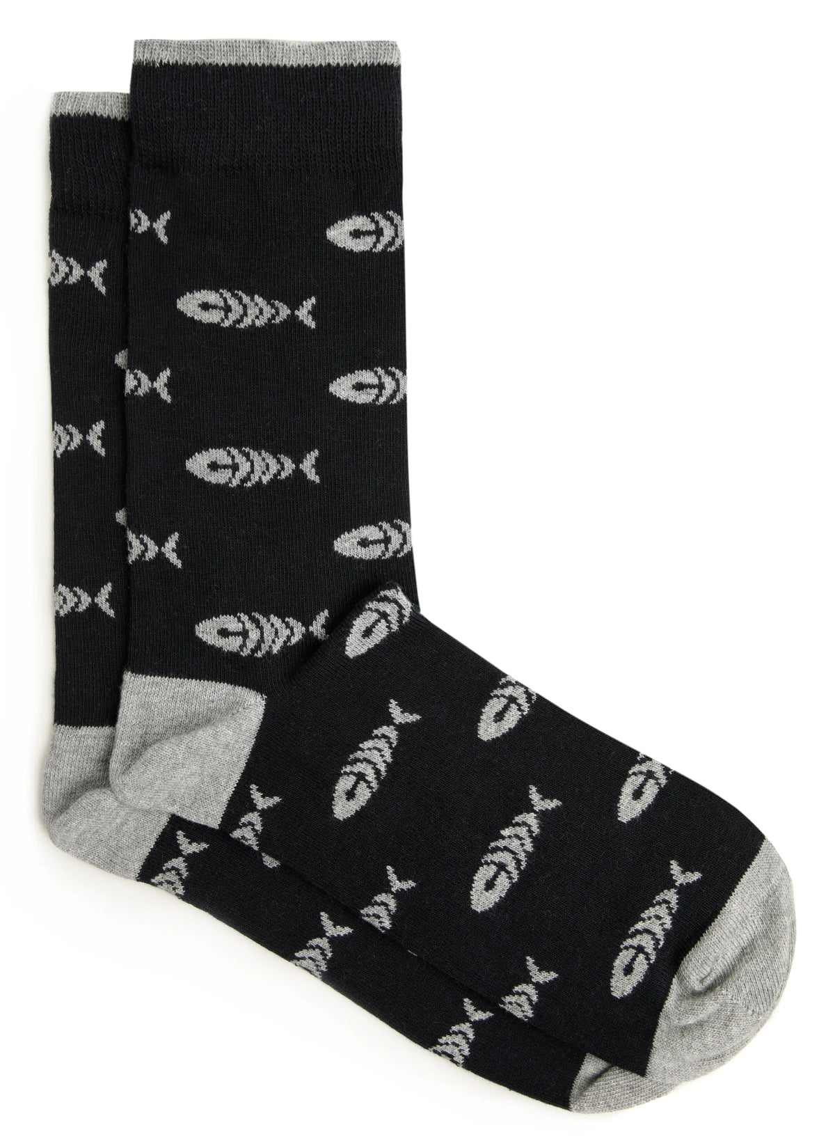 Weird Fish Mens 'Ronan' 3 Pack Socks - Navy / Red / Grey
