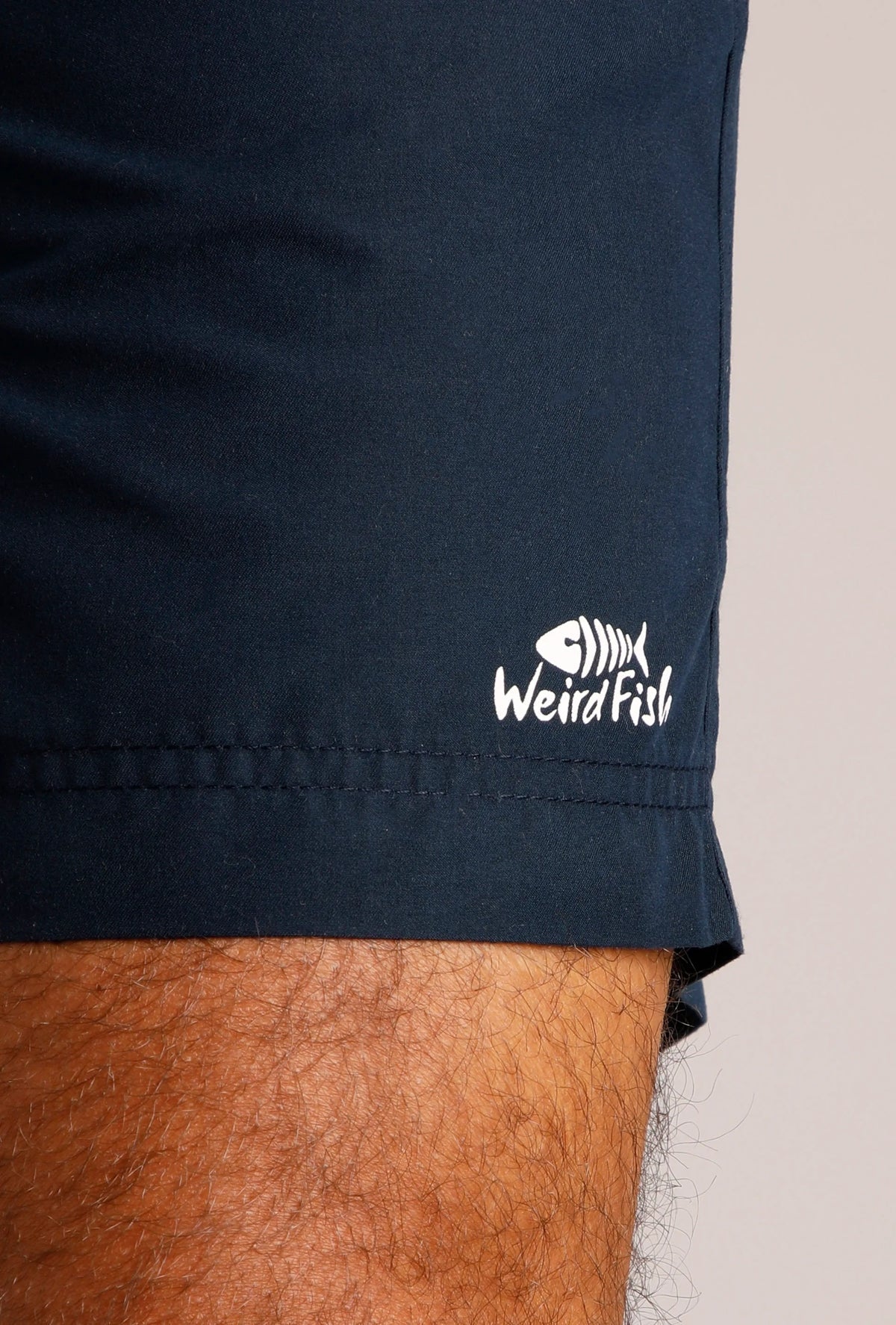 Weird Fish Mens Banning Swim Shorts - Navy