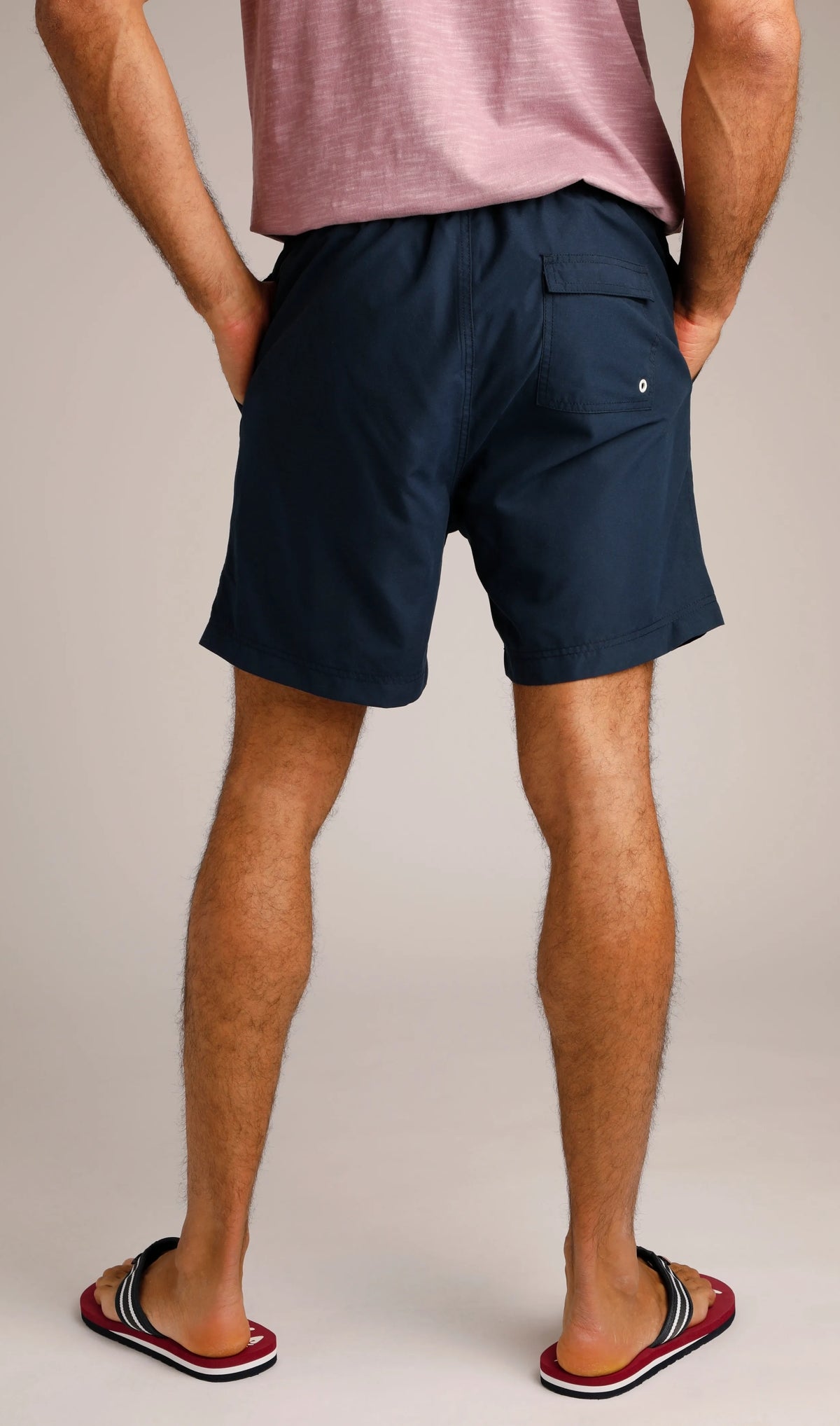 Weird Fish Mens Banning Swim Shorts - Navy