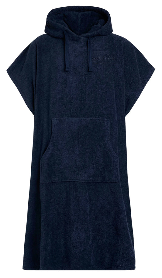 Weird Fish Adults Unisex Oceana Towelling Changing Robe - Navy