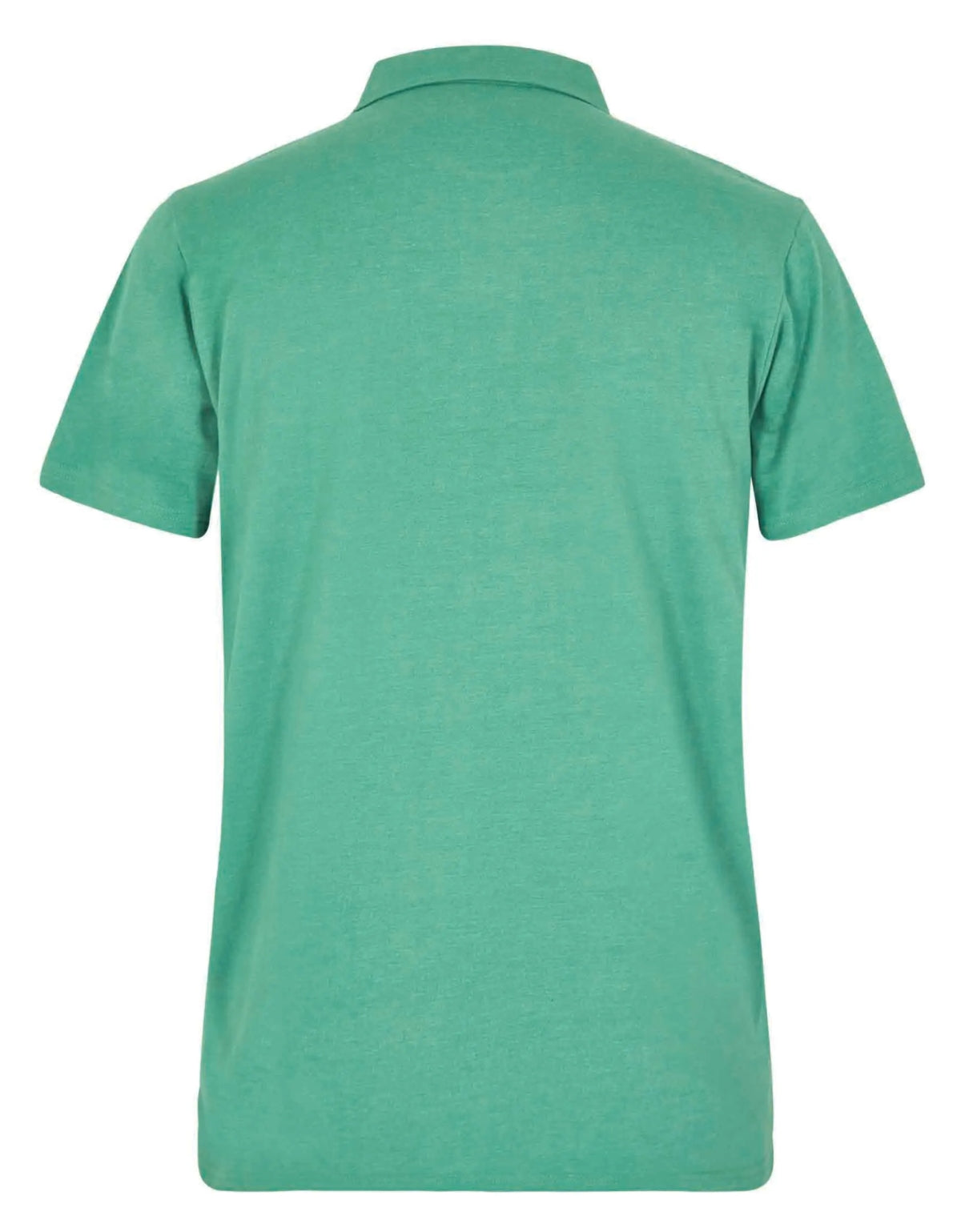 Men's plain jersey Jetstream polo shirt from Weird Fish in Dark Jade.