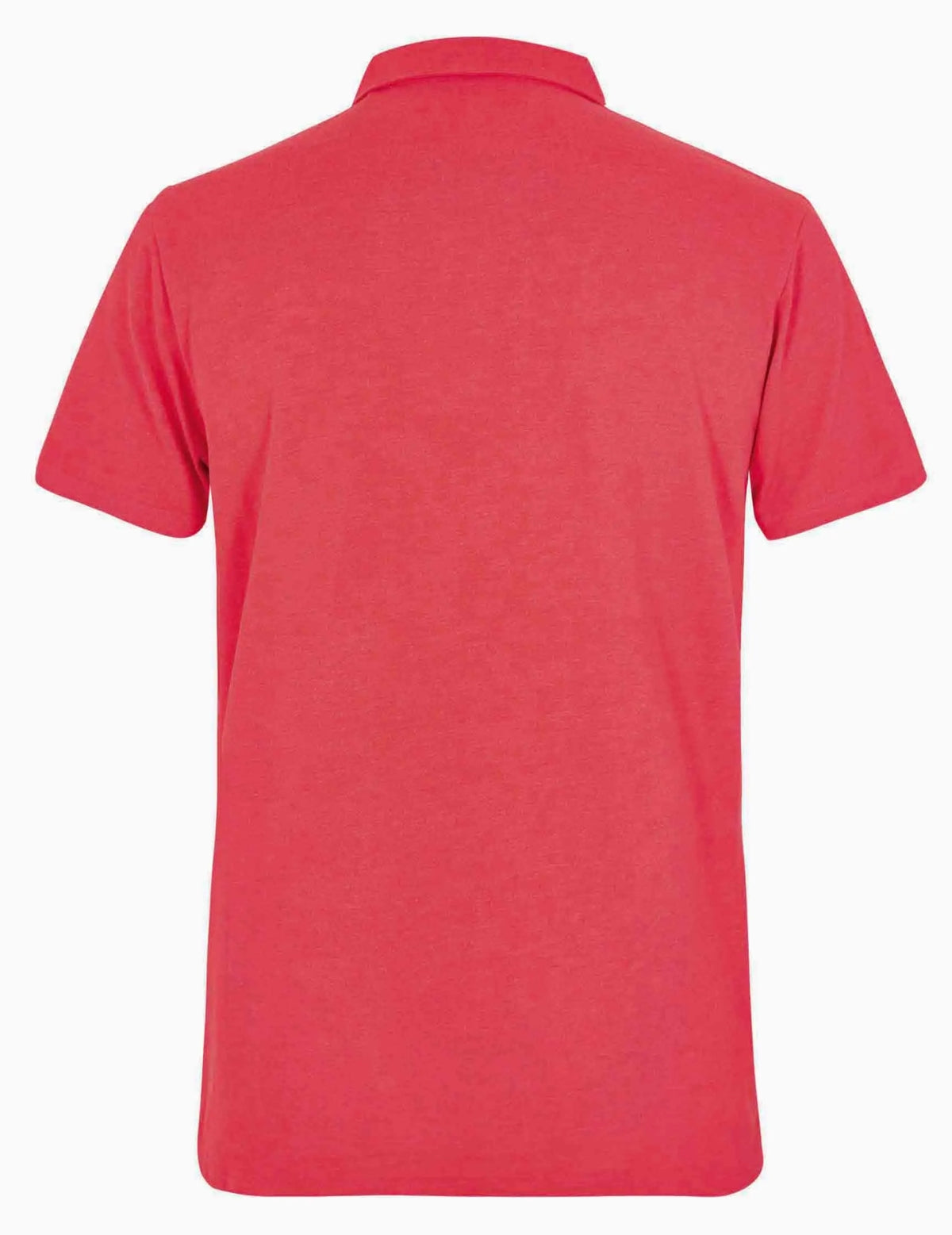 Weird Fish men's short sleeve Jetstream jersey polo shirt in Radical Red.