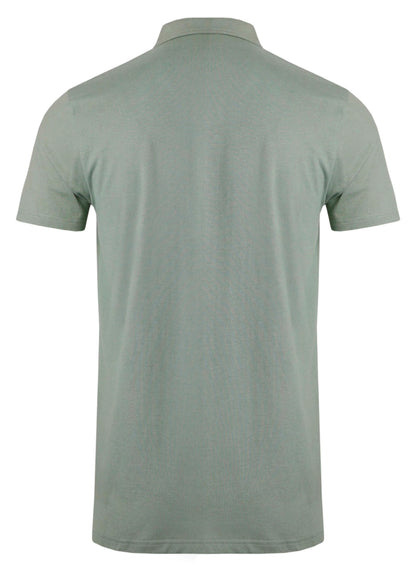 Weird Fish men's short sleeve Jetstream jersey polo shirt in Shadow.