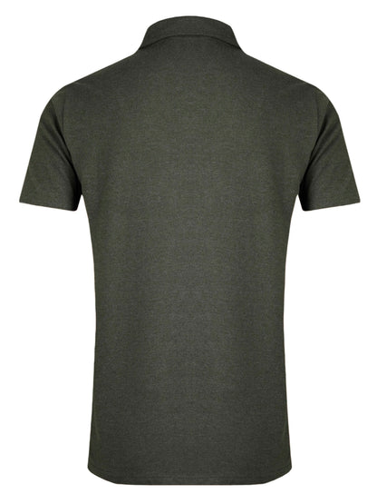 Weird Fish Mens Jetstream Polo Shirt - Fir Green